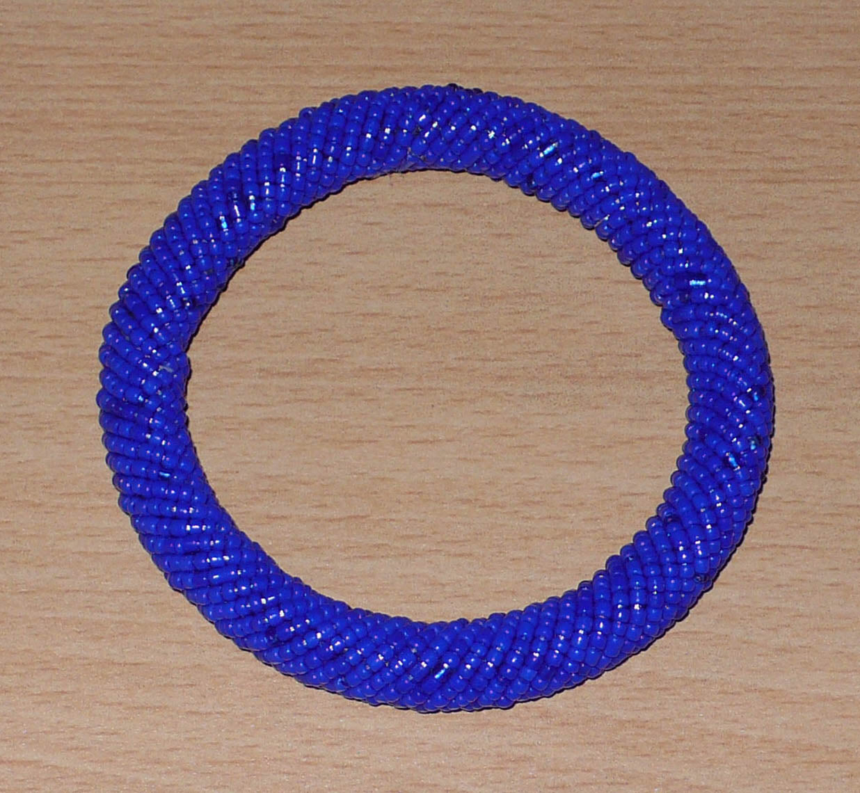 Bracelet Massai bleu roi