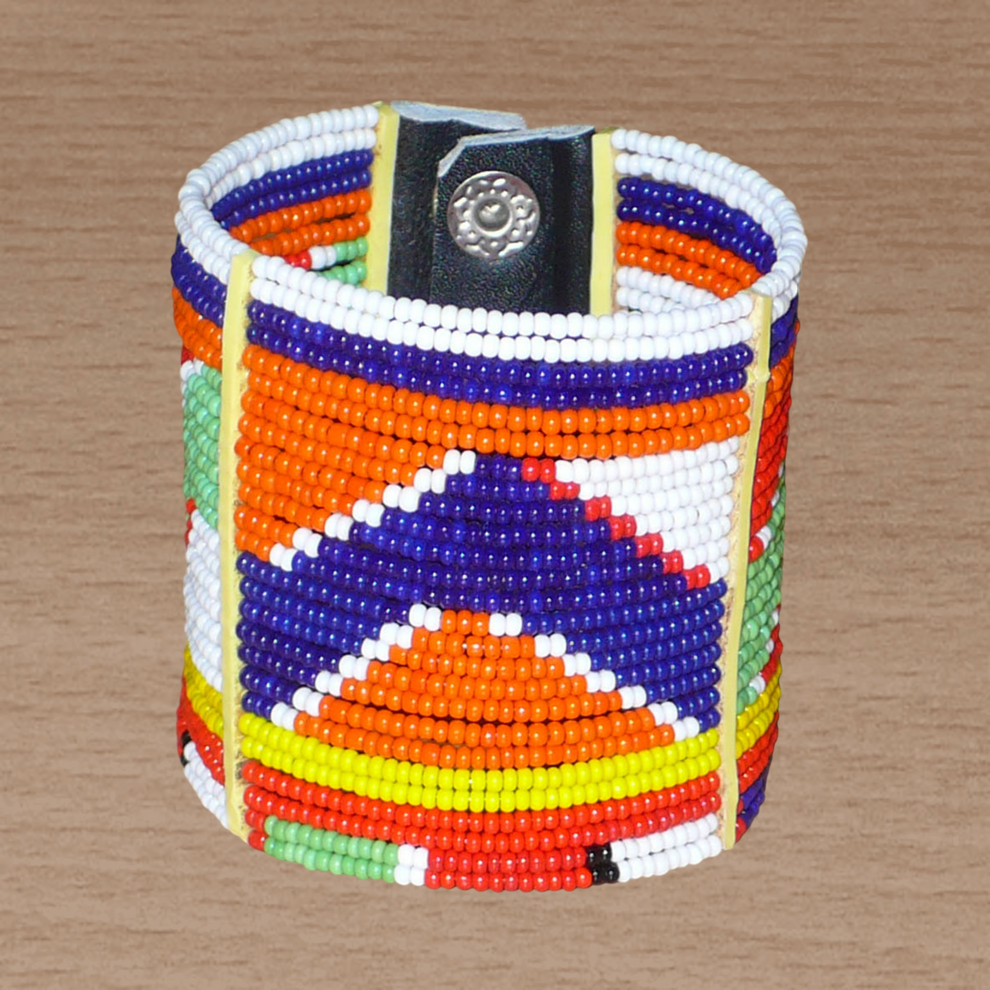 Bracelet Africain Tribal Massai Manchette Tribale Perl e Timeless bracelet-africain-tribal-massai-manchette-tribale-perl-e-timeless