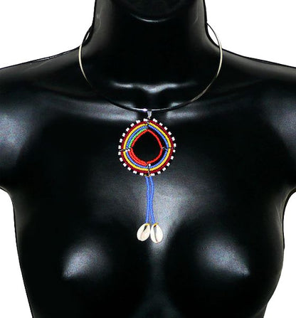 Collier ethnique afro bohème