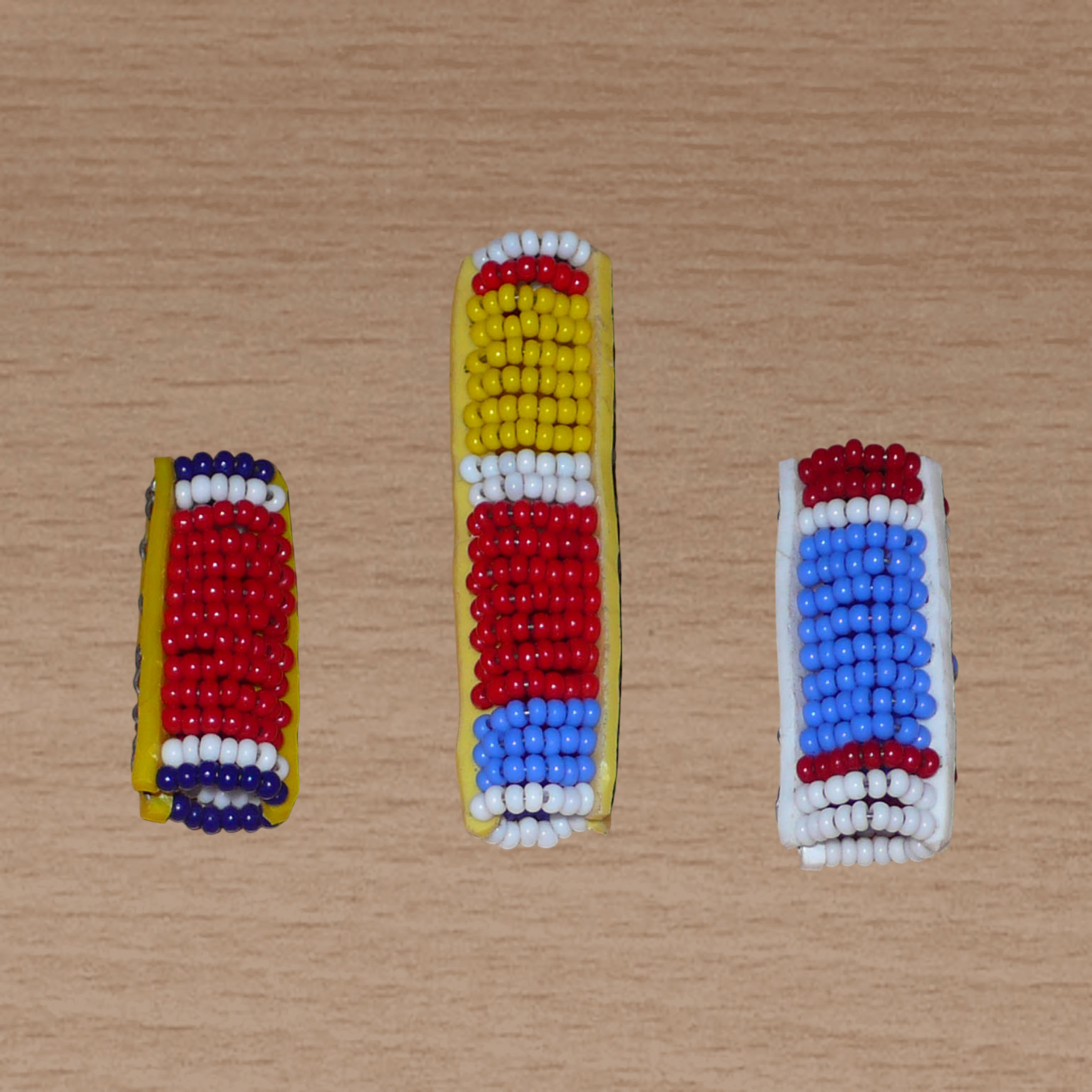 Lot de bijoux de locs ethniques en perles de rocaille