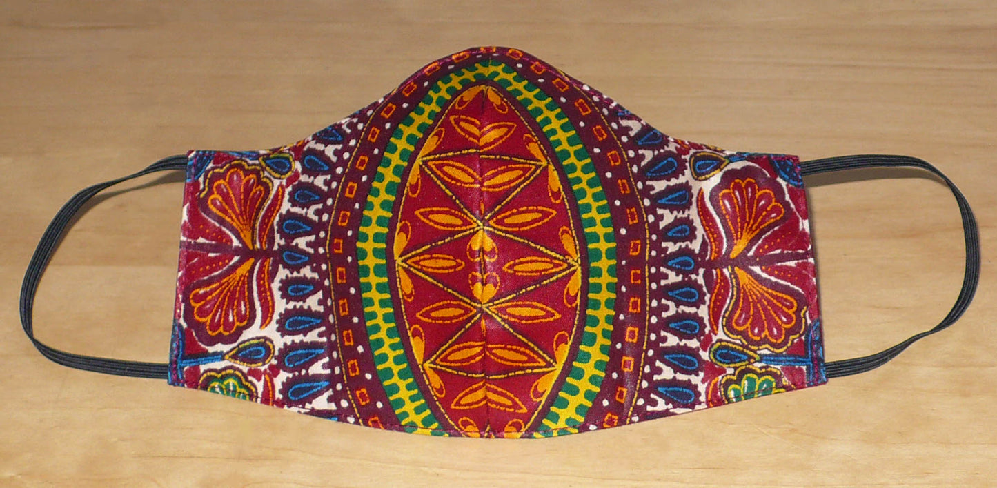 Masque textile africain
